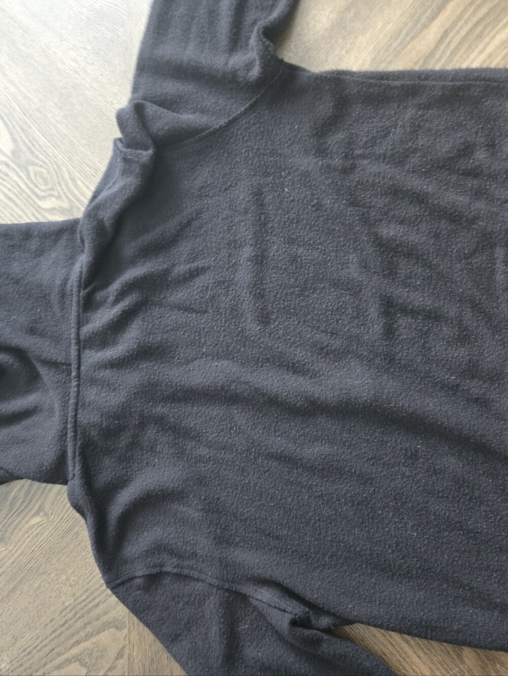 Alo Yoga Alolux Soho Getaway Cropped Hoodie in Black sz SMALL - Picture 9 of 9
